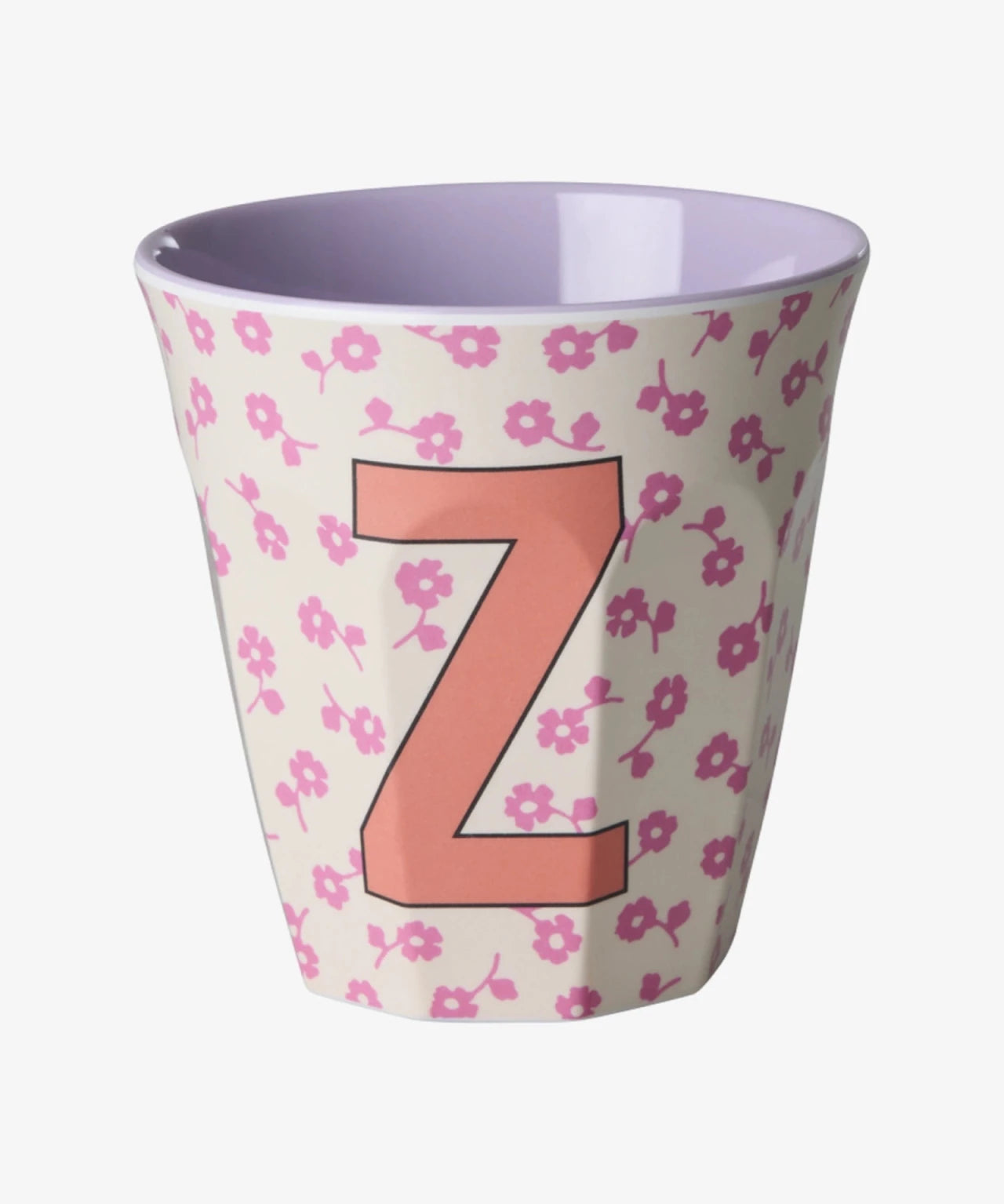 rice Buchstabenbecher (250 ml) – Z Flowers, Hellrosa