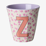rice Buchstabenbecher (250 ml) – Z Flowers, Hellrosa