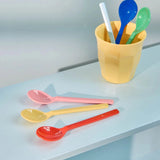 rice Melamin-Teelöffel 6er-Set – Solid Colors