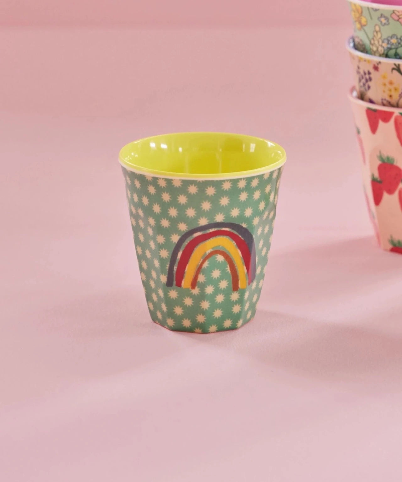 rice Melaminbecher (250 ml) – Rainbow and Stars