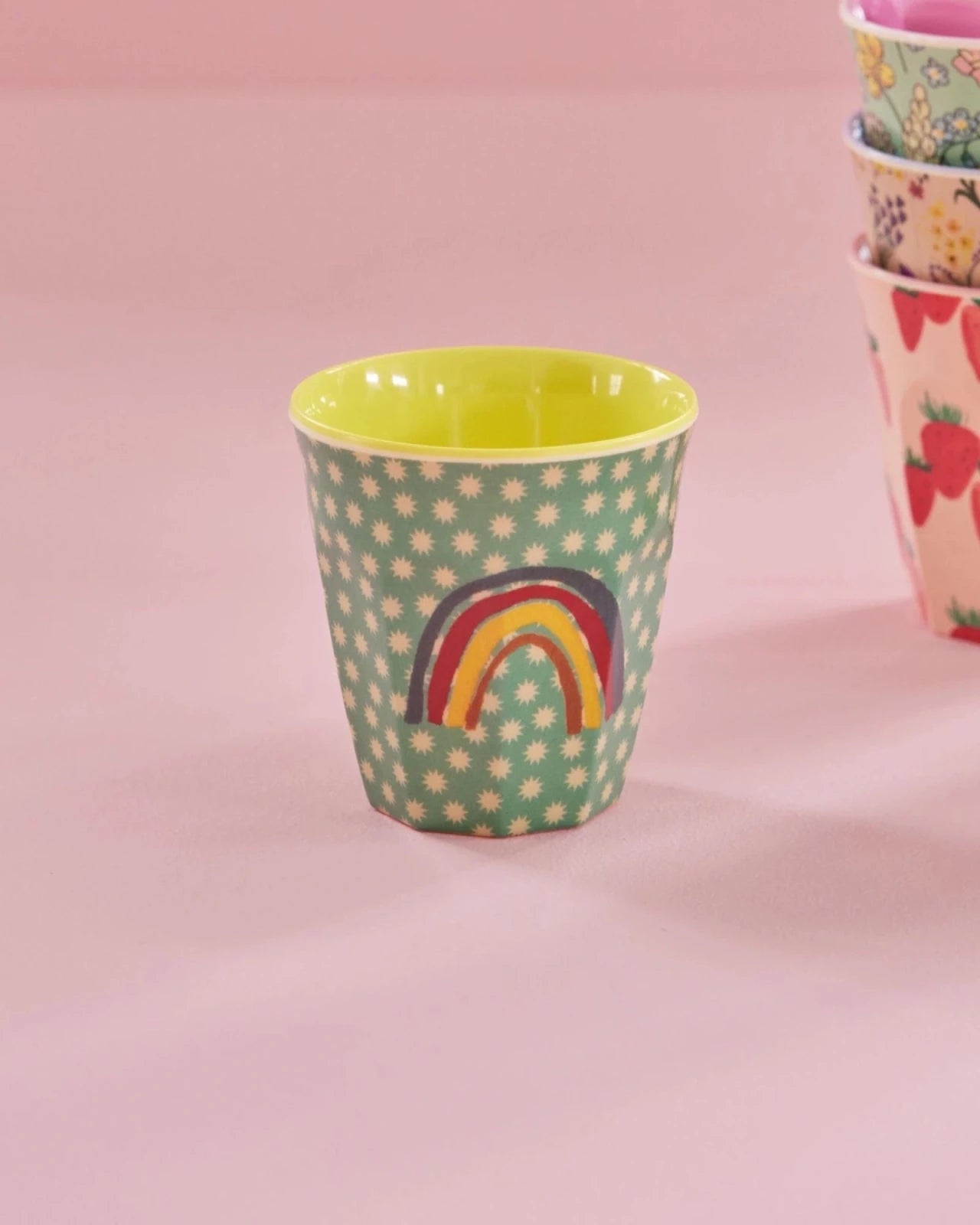 rice Melaminbecher (250 ml) – Rainbow and Stars