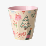 rice - Melaminbecher (250 ml) • Xmas Galore - ROSA ECK
