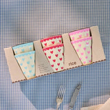 rice Melaminbecher 6er-Set (250 ml) – Favorite Hearts