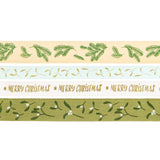 Rico Design - ADVENT ADVENT Geschenkband-Set (4 x 2 m) • Grün - ROSA ECK