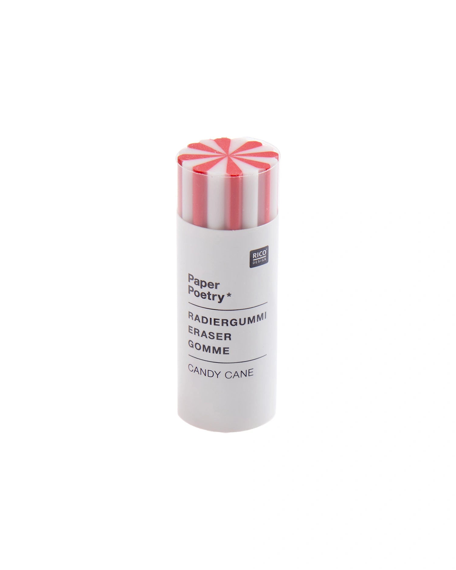 Rico Design - ADVENT ADVENT Radiergummi • Candy Cane - ROSA ECK