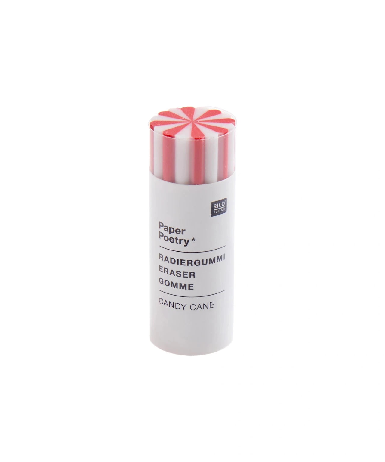 Rico Design - ADVENT ADVENT Radiergummi • Candy Cane - ROSA ECK