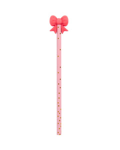Rico Design - Bleistift mit Radiergummi Schleife | Koralle - ROSA ECK Concept Store