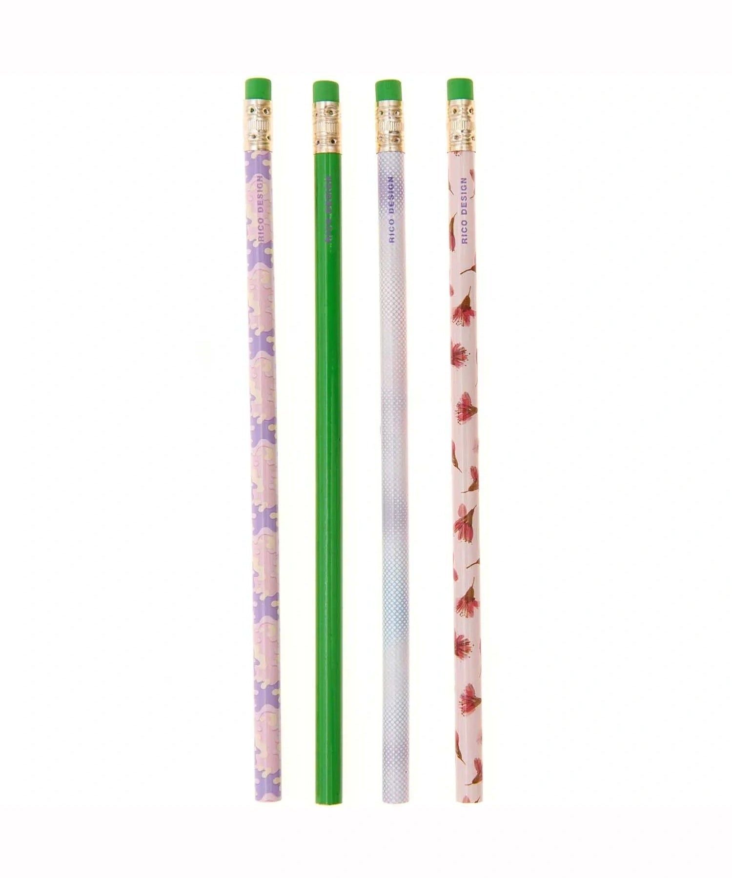 Rico Design - Bleistift-Set (4 Stück) • Transformation - ROSA ECK