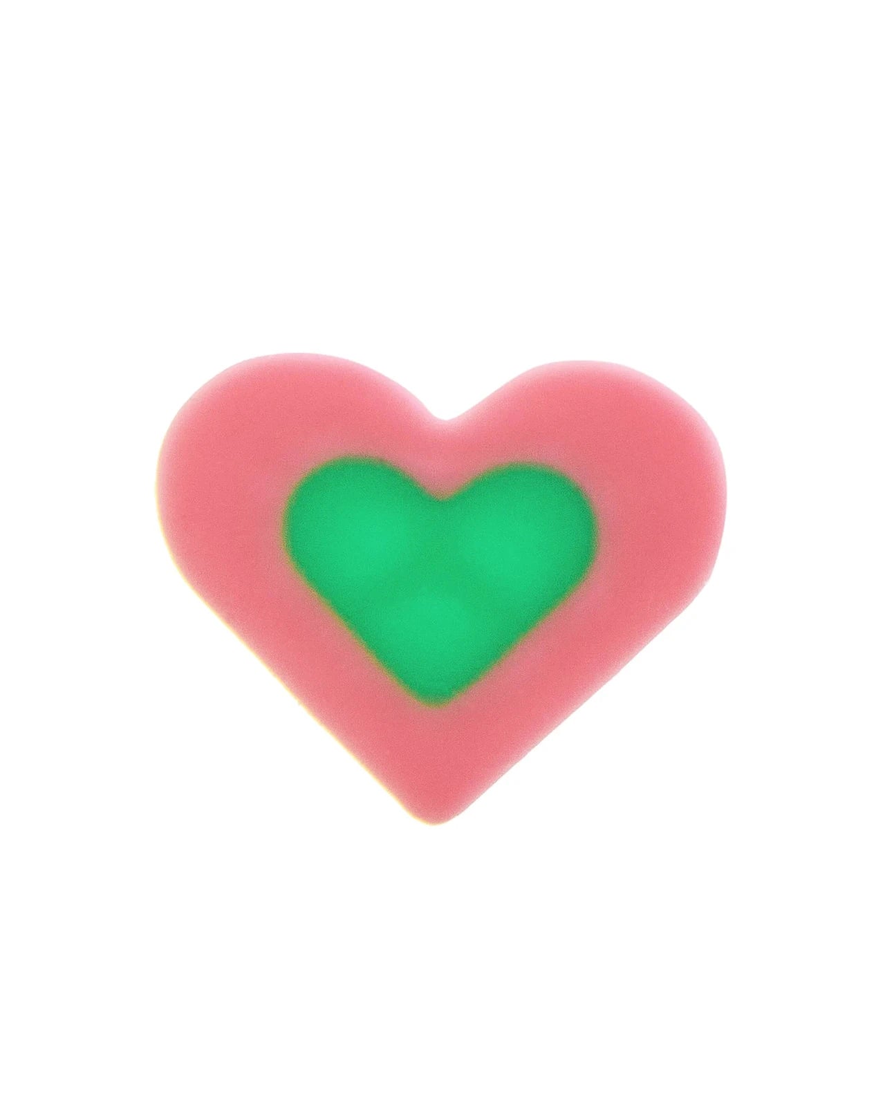 Rico Design - EYE CANDY Radiergummi • Herz Rosa - ROSA ECK
