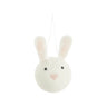 Rico Design - Filz Aufhänger • Hasenkopf Weiß - ROSA ECK