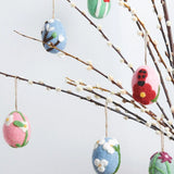 Rico Design - Filz Ei Aufhänger • Gänseblümchen Rosa - ROSA ECK