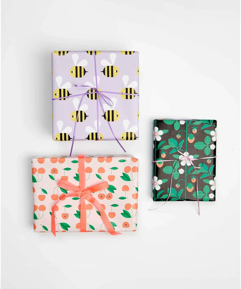Rico Design - Geschenkpapier Bienen - Geschenkpapier - ROSA ECK Concept Store
