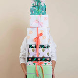 Rico Design - Geschenkpapier Kirschen, rosa - Geschenkpapier - ROSA ECK Concept Store