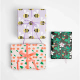 Rico Design - Geschenkpapier Kirschen, rosa - Geschenkpapier - ROSA ECK Concept Store