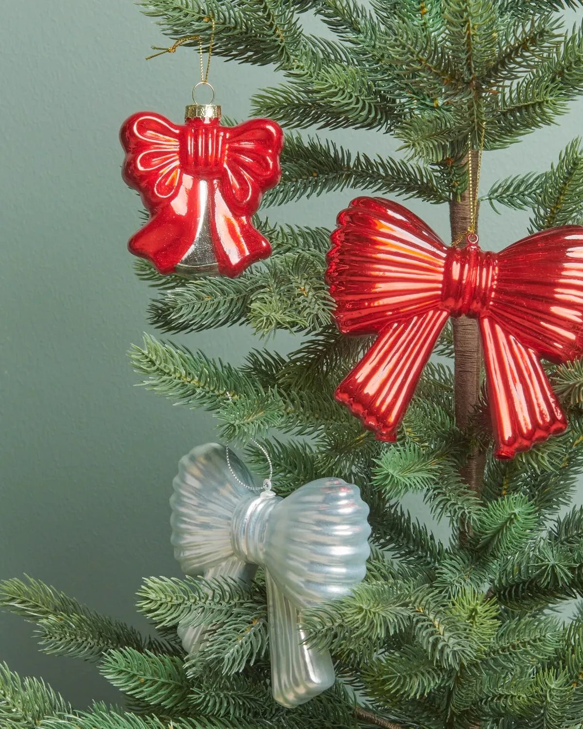 Rico Design - Glashänger Schleife Groß • Rot - Glashänger - ROSA ECK