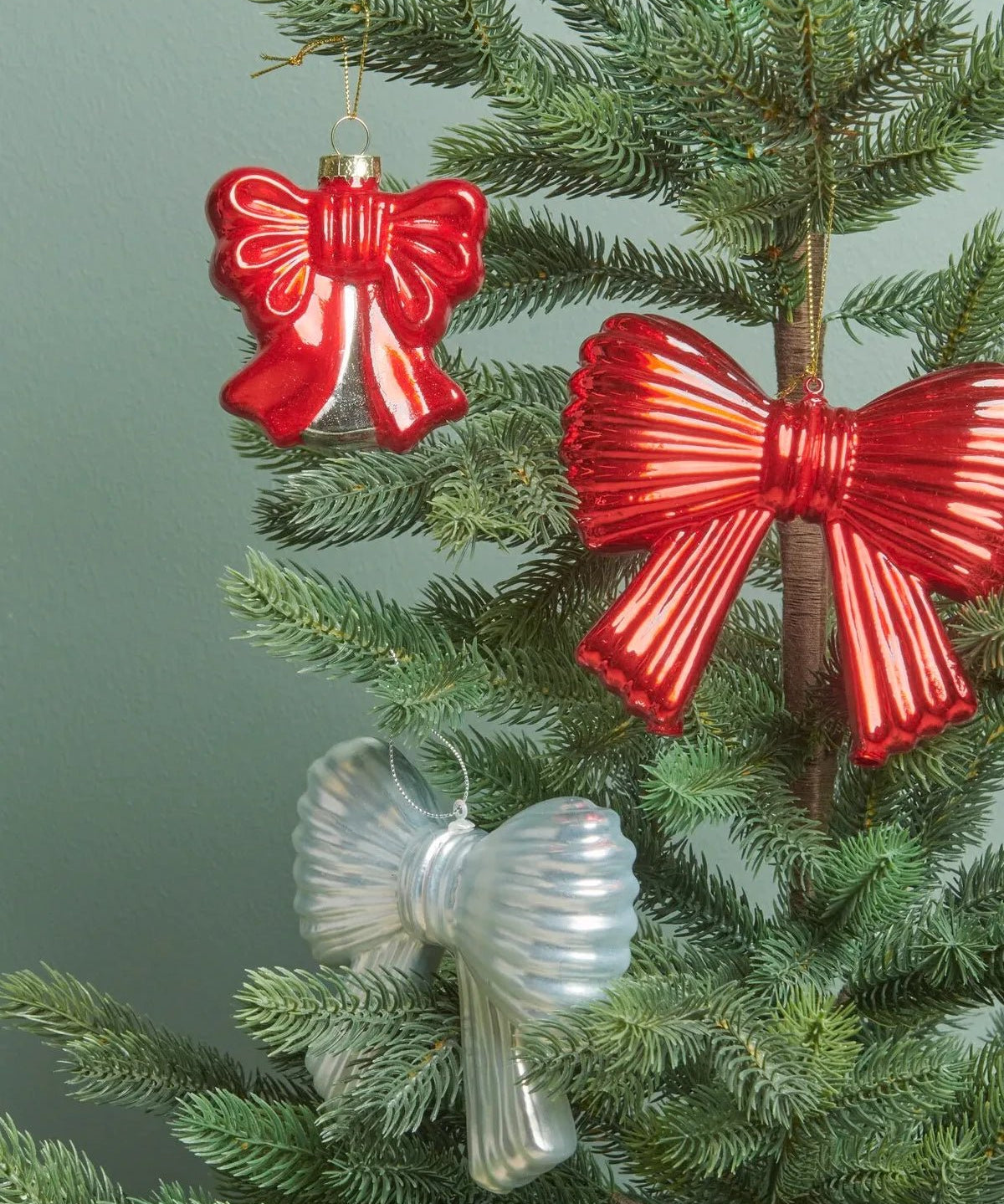 Rico Design - Glashänger Schleife Groß • Silber - Glashänger - ROSA ECK