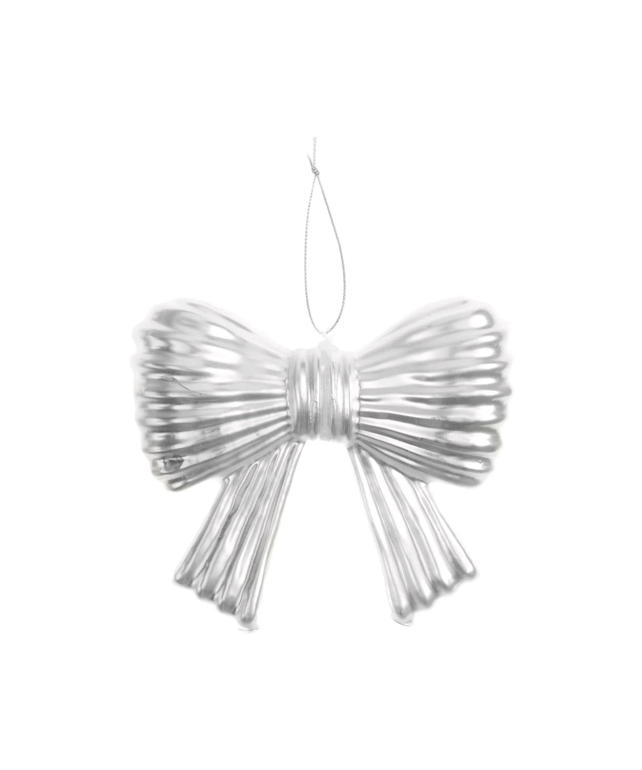 Rico Design - Glashänger Schleife Groß • Silber - Glashänger - ROSA ECK