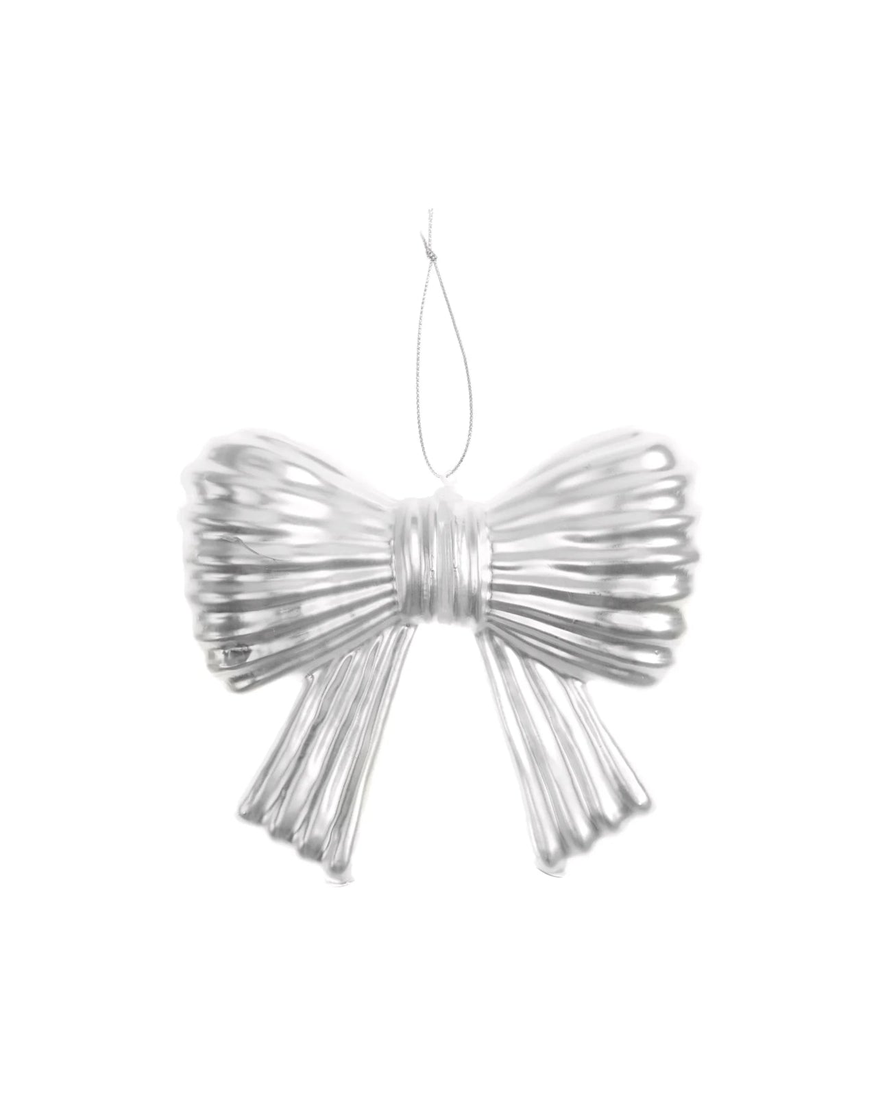 Rico Design - Glashänger Schleife Groß • Silber - Glashänger - ROSA ECK