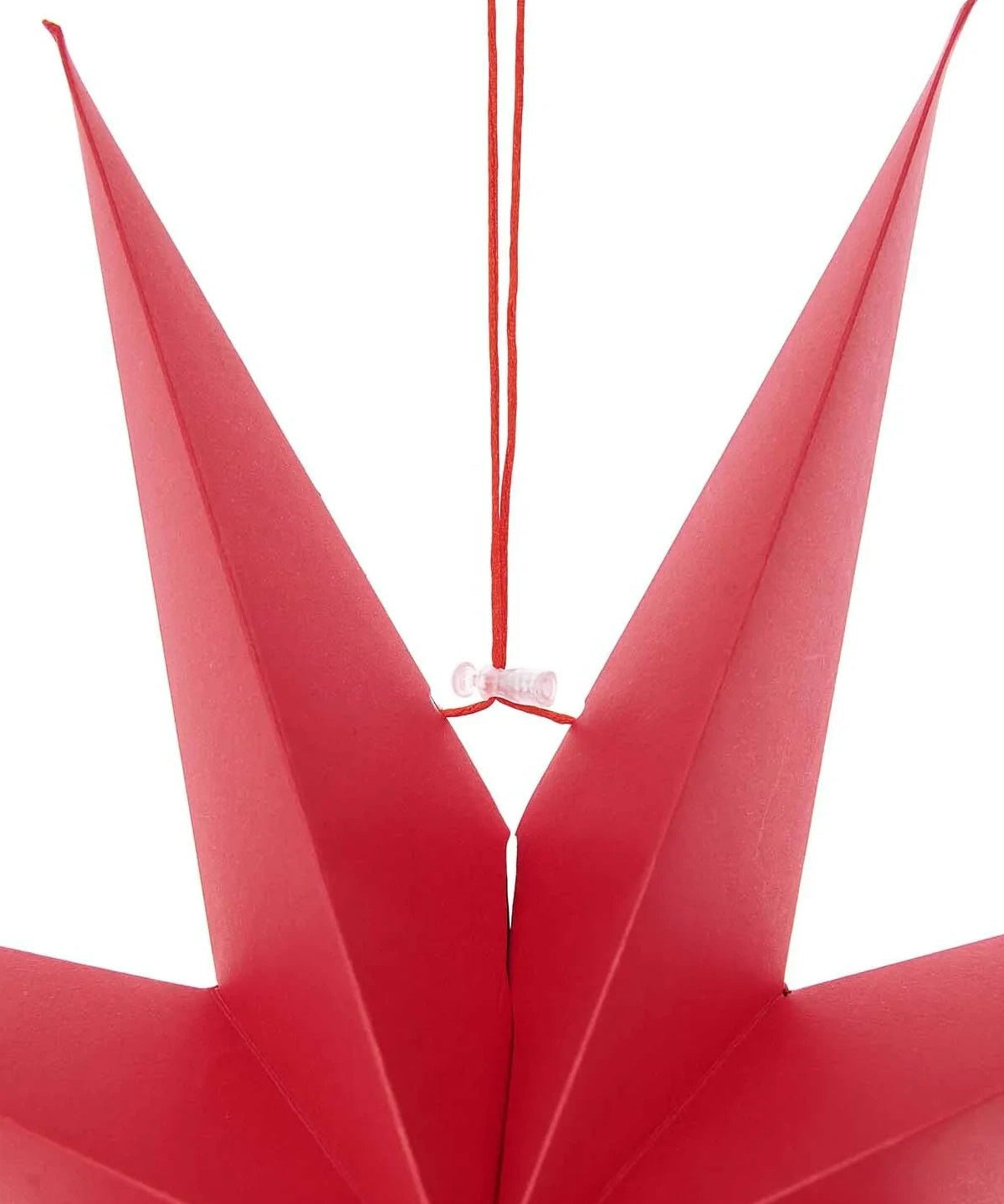 Rico Design - Großer Papierstern Auffaltbar (⌀ 45 cm) • Rot - Papierstern - ROSA ECK