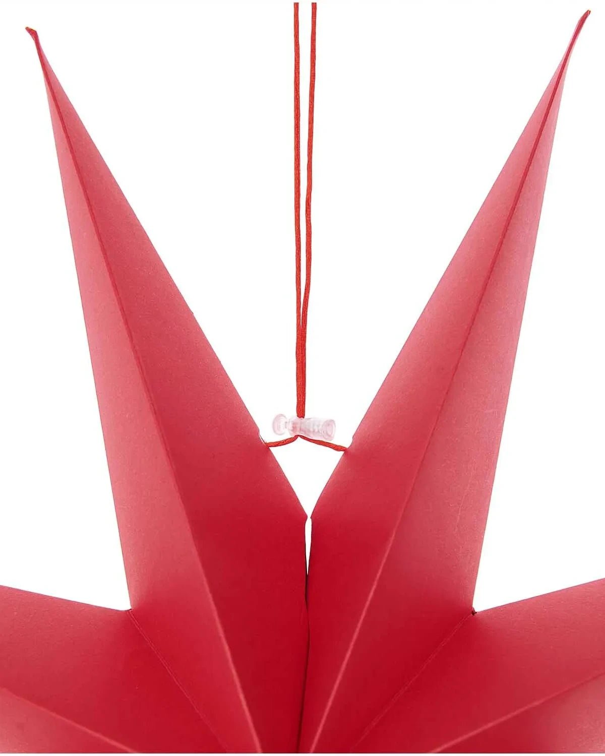 Rico Design - Großer Papierstern Auffaltbar (⌀ 45 cm) • Rot - Papierstern - ROSA ECK