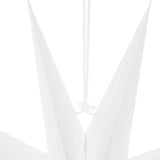 Rico Design - Großer Papierstern Auffaltbar (⌀ 45 cm) • Weiß - Papierstern - ROSA ECK