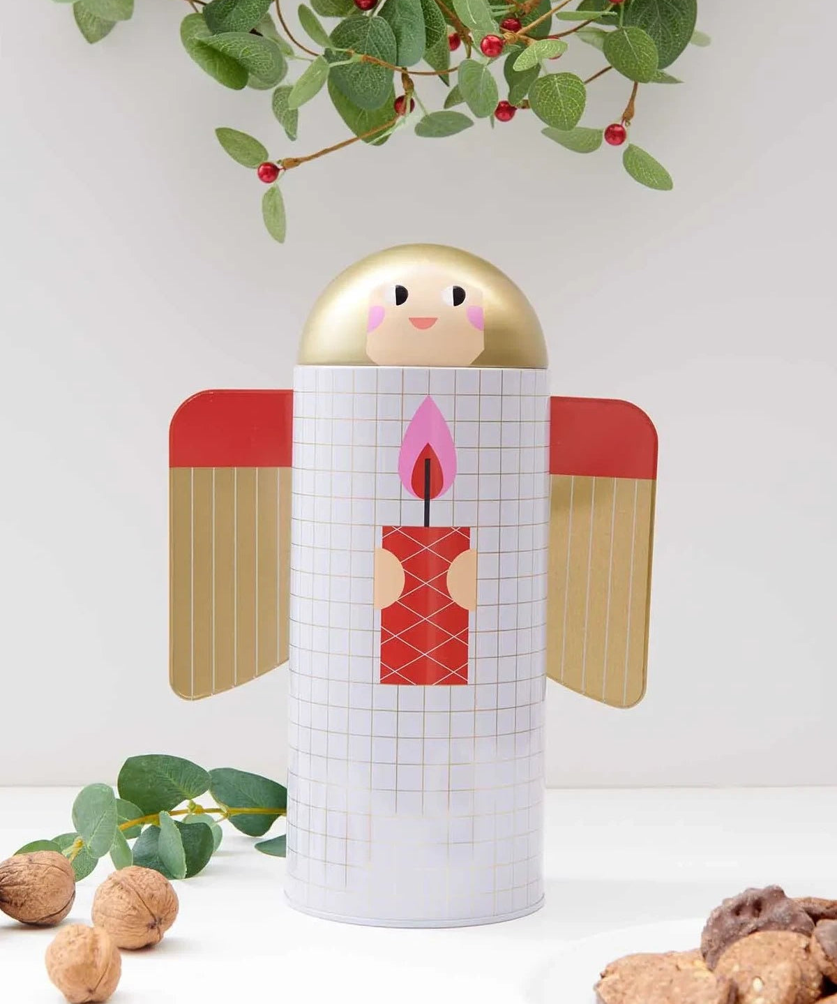 Rico Design - Keksdose Engel - Keksdose - ROSA ECK