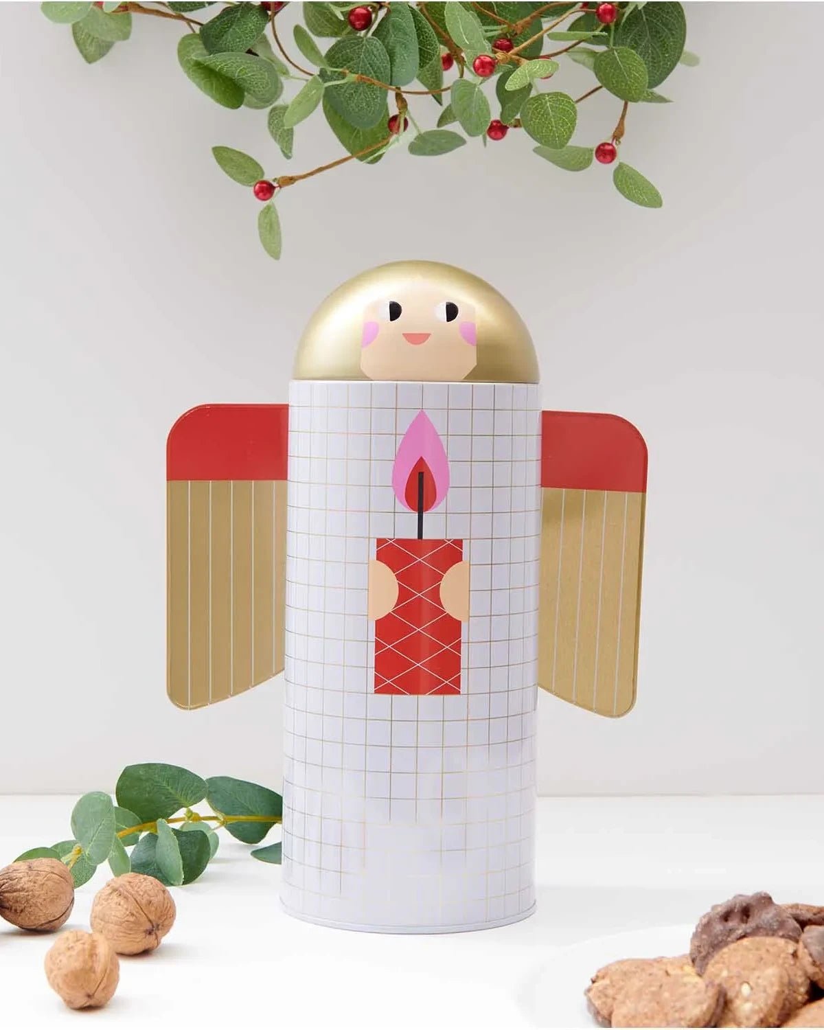 Rico Design - Keksdose Engel - Keksdose - ROSA ECK