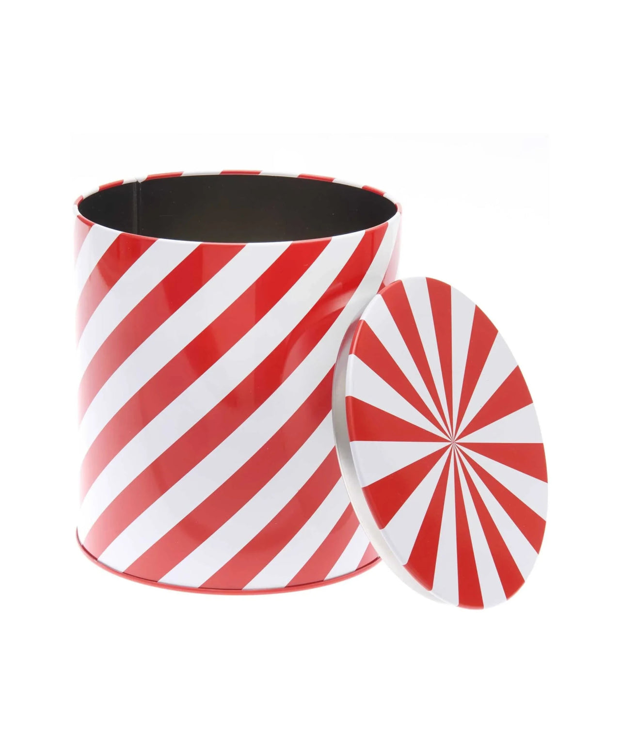 Rico Design - Keksdose Streifen Rot - Weiß - Keksdose - ROSA ECK