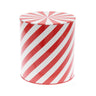 Rico Design - Keksdose Streifen Rot - Weiß - Keksdose - ROSA ECK