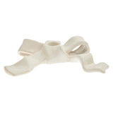Rico Design - Keramik Kerzenhalter Schleife (⌀ 21 mm) | Creme - ROSA ECK Concept Store