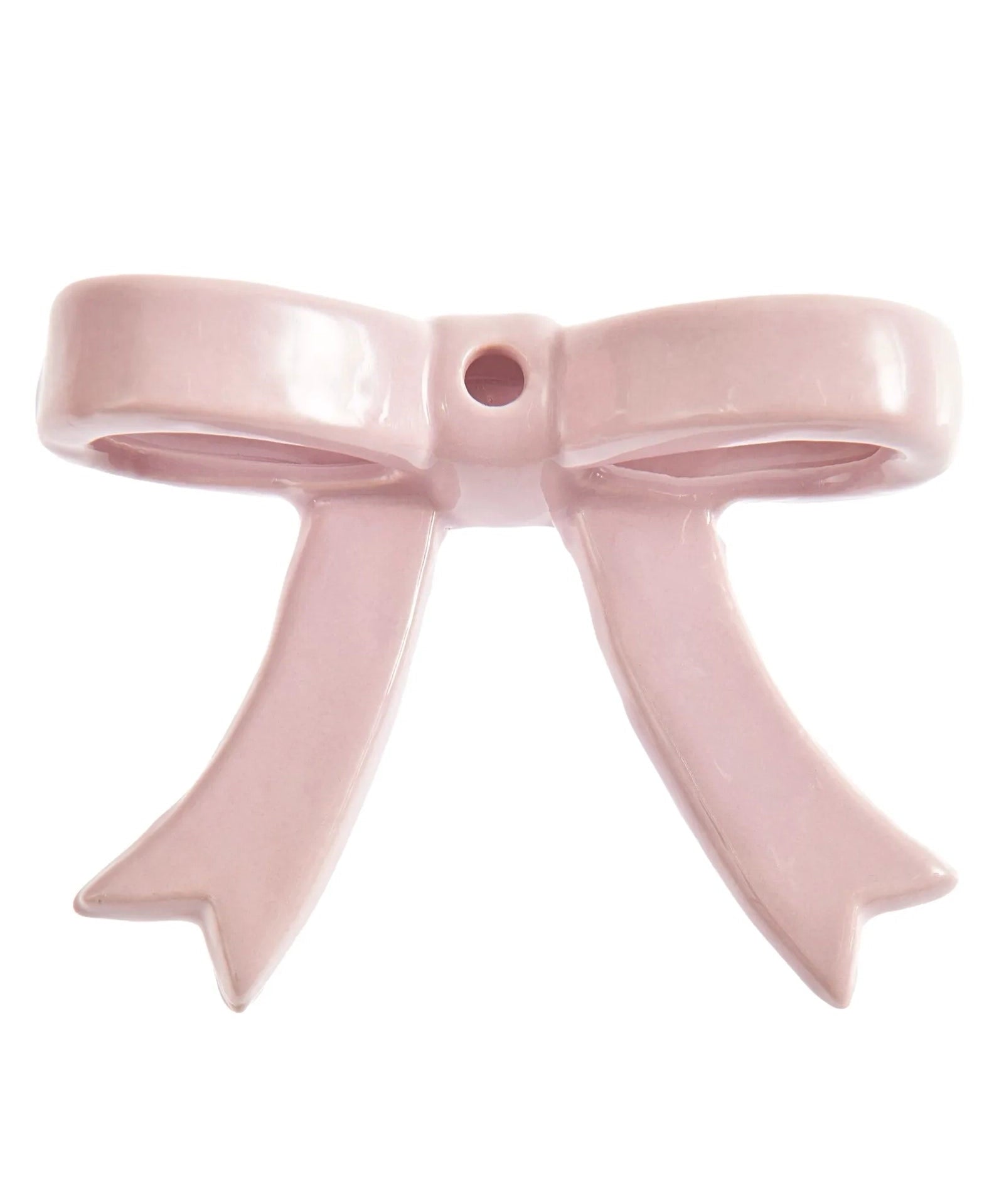 Rico Design - Keramik Kerzenhalter Schleife (⌀ 7 mm) | Rosa - ROSA ECK Concept Store