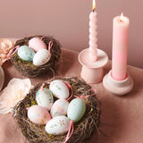 Rico Design - Kerzenhalter Porzellan | Rosa - ROSA ECK Concept Store