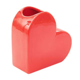 Rico Design - Kleine Keramik - Vase • Herz - Vase - ROSA ECK