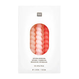 Rico Design - Mini - Spiralkerzen Set (10 Stück) | Smokey Rose Mix - ROSA ECK Concept Store