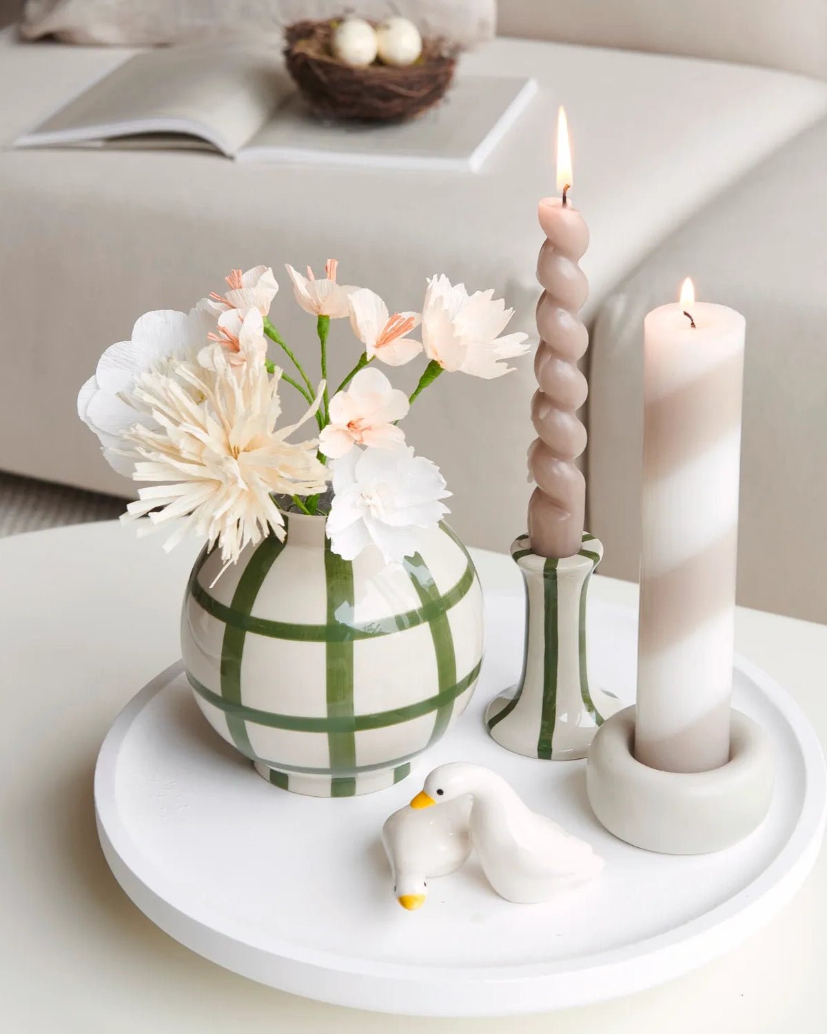 Rico Design - Papierblume • Freesie Powder - ROSA ECK