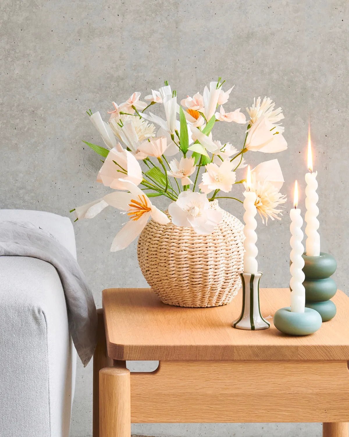 Rico Design - Papierblume • Freesie Powder - ROSA ECK