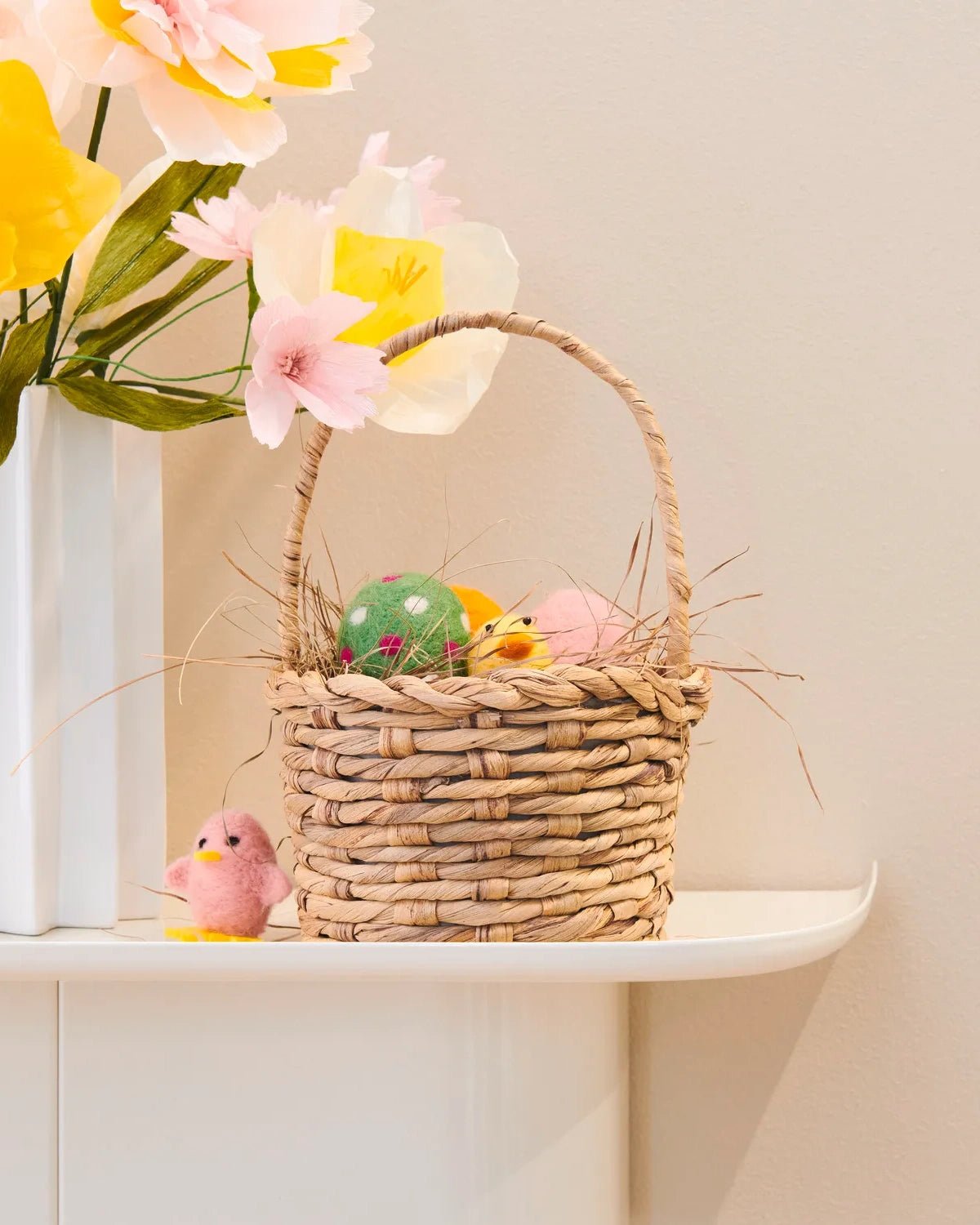 Rico Design - Papierblume • Nelke Rosa - ROSA ECK