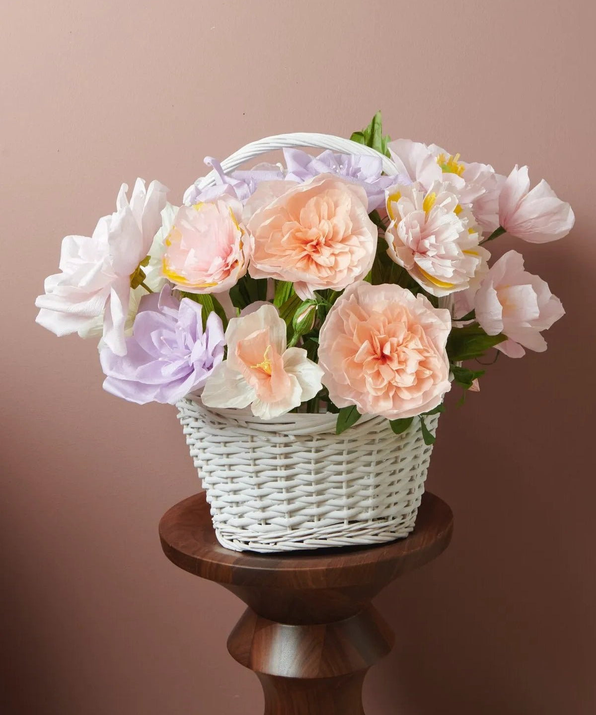 Rico Design - Papierblume • Rose Rosé - ROSA ECK