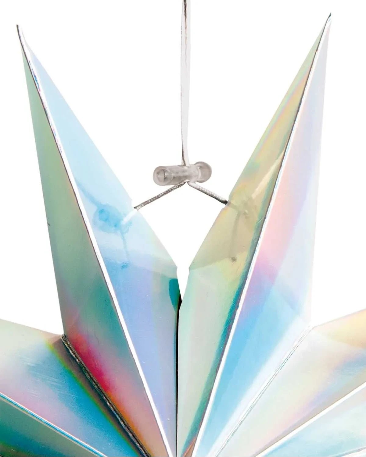 Rico Design - Papierstern Auffaltbar (⌀ 28 cm) • Irisierend - Papierstern - ROSA ECK