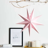 Rico Design - Papierstern Auffaltbar (⌀ 28 cm) • Rosa - Papierstern - ROSA ECK