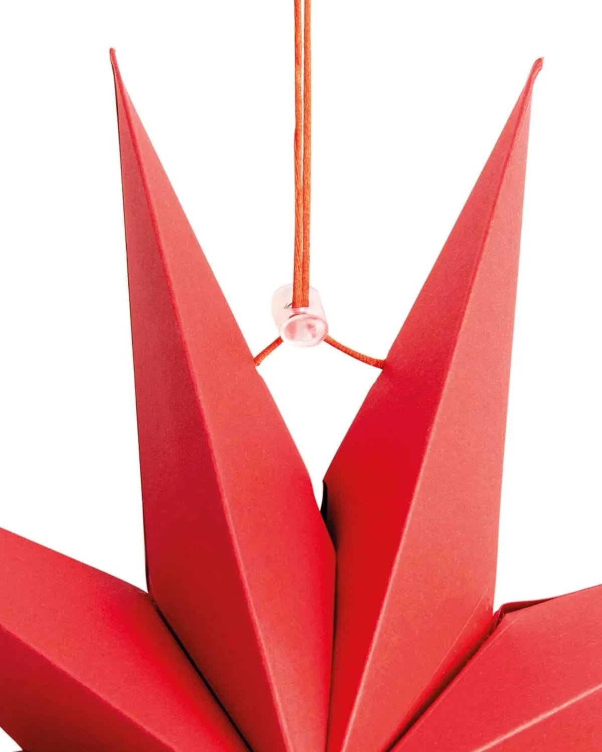 Rico Design - Papierstern Auffaltbar (⌀ 28 cm) • Rot - Papierstern - ROSA ECK