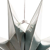 Rico Design - Papierstern Auffaltbar (⌀ 28 cm) • Silber Glänzend - Papierstern - ROSA ECK