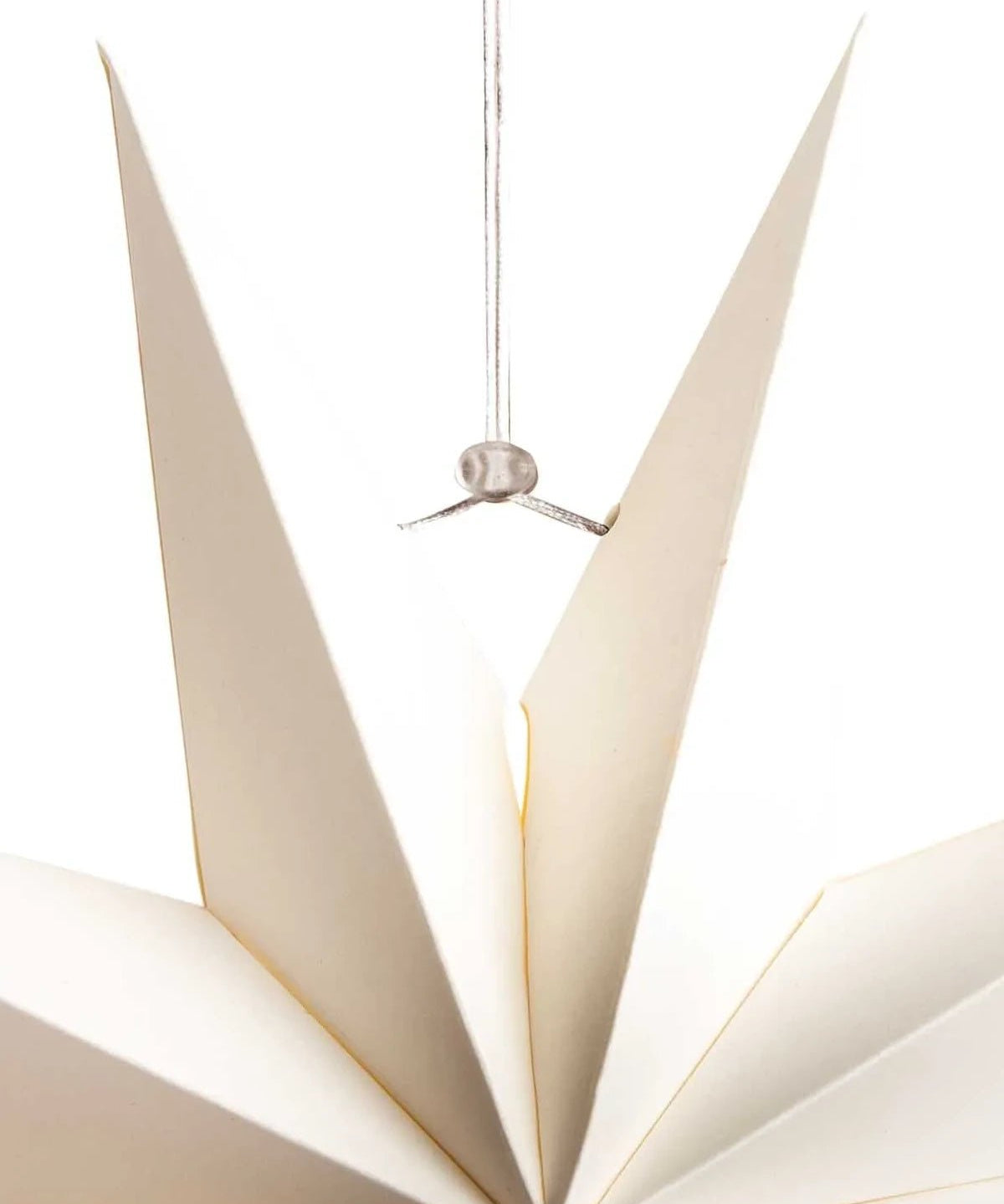 Rico Design - Papierstern Auffaltbar (⌀ 28 cm) • Weiß - Papierstern - ROSA ECK