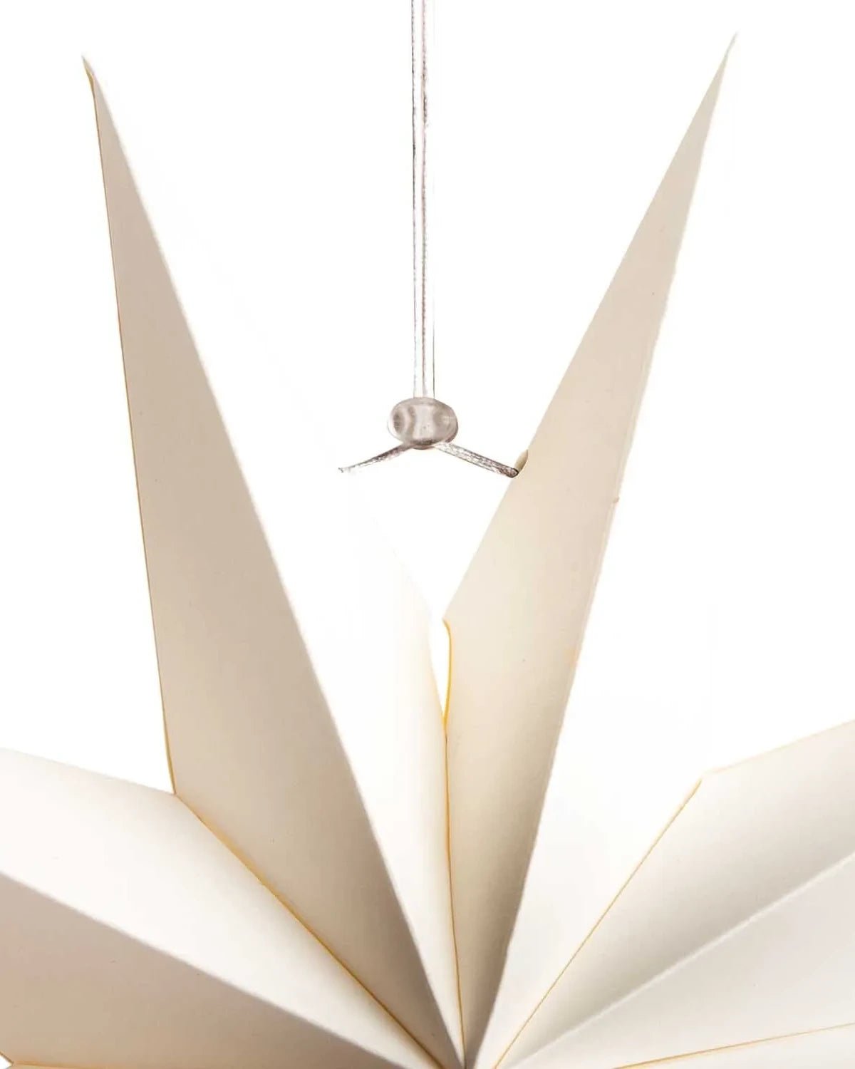 Rico Design - Papierstern Auffaltbar (⌀ 28 cm) • Weiß - Papierstern - ROSA ECK