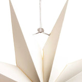 Rico Design - Papierstern Auffaltbar (⌀ 28 cm) • Weiß - Papierstern - ROSA ECK