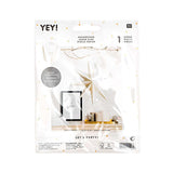 Rico Design - Papierstern Auffaltbar (⌀ 28 cm) • Weiß - Papierstern - ROSA ECK