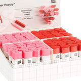 Rico Design - Radiergummi • Chingu Herzen Neonpink - ROSA ECK