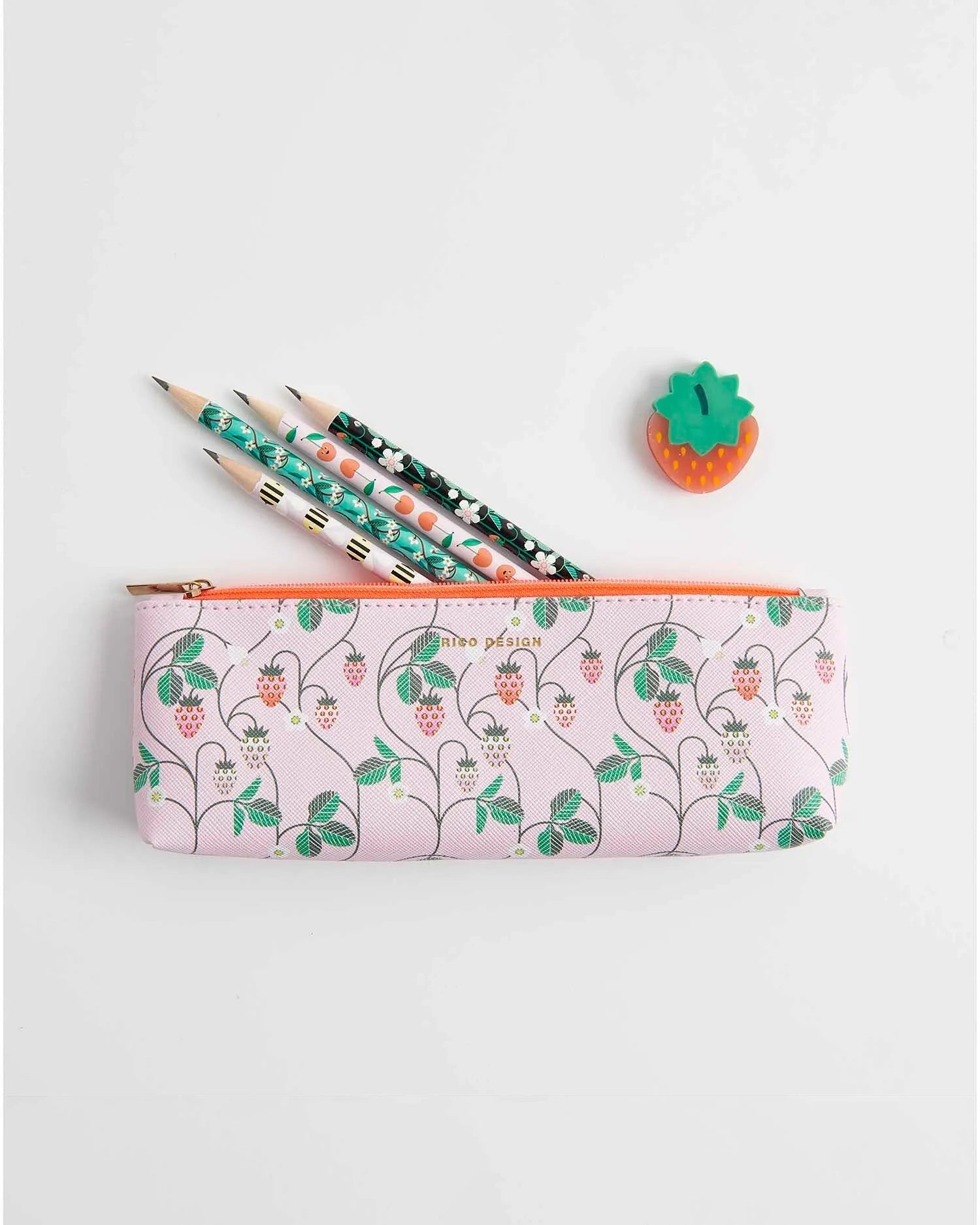 Rico Design - Radiergummi • Erdbeere - ROSA ECK