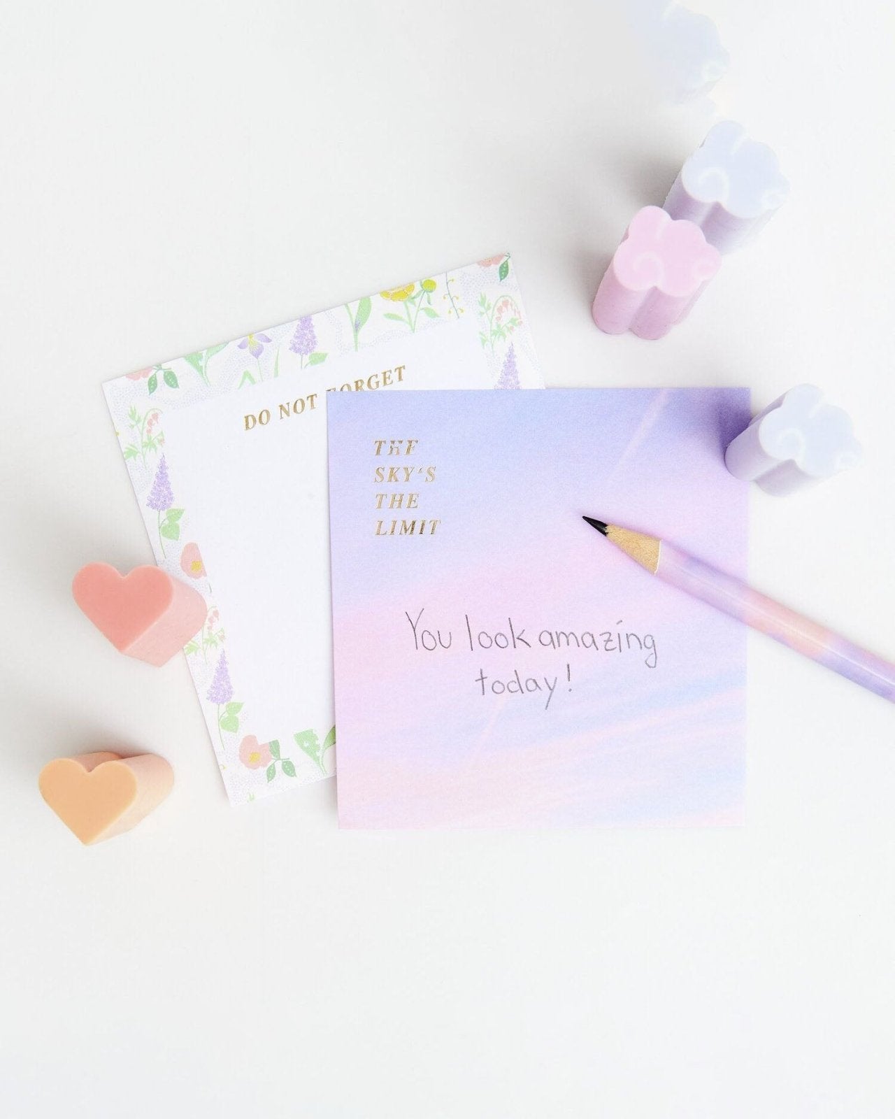 Rico Design - Radiergummi • Herz Peach - ROSA ECK