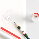 Rico Design - Radiergummi Weihnachtsmann - Radiergummi - ROSA ECK